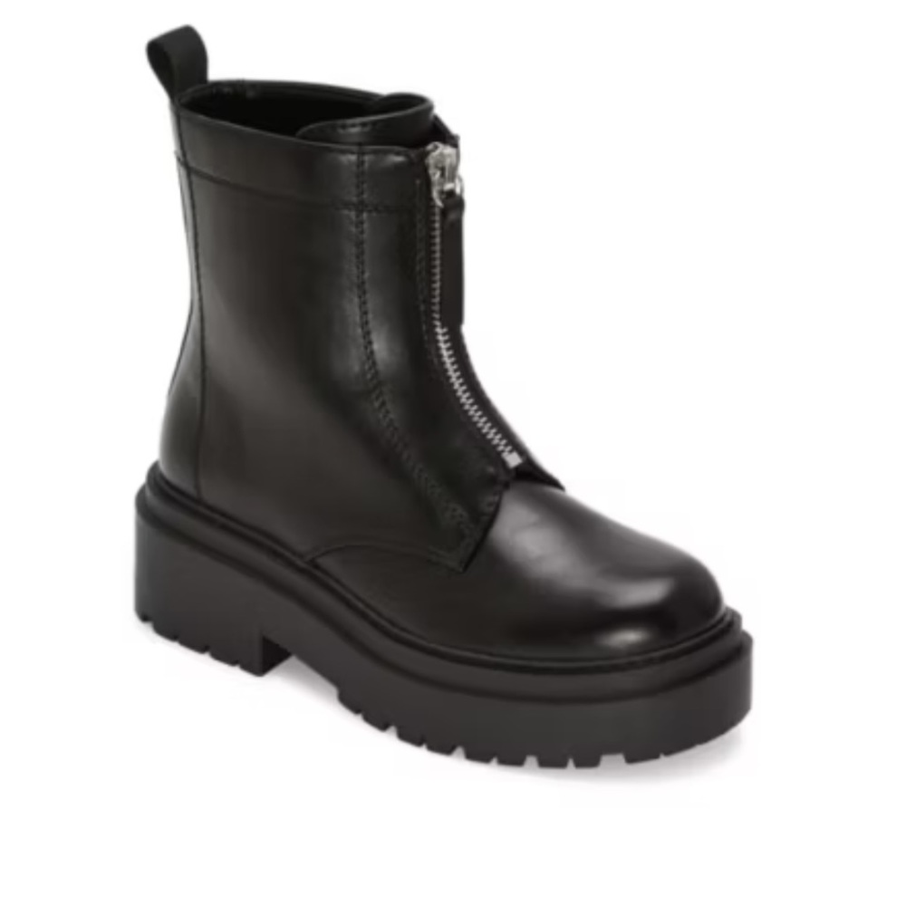 Arizona Jean Co Womens Xander Block Heel Motorcycle Boots